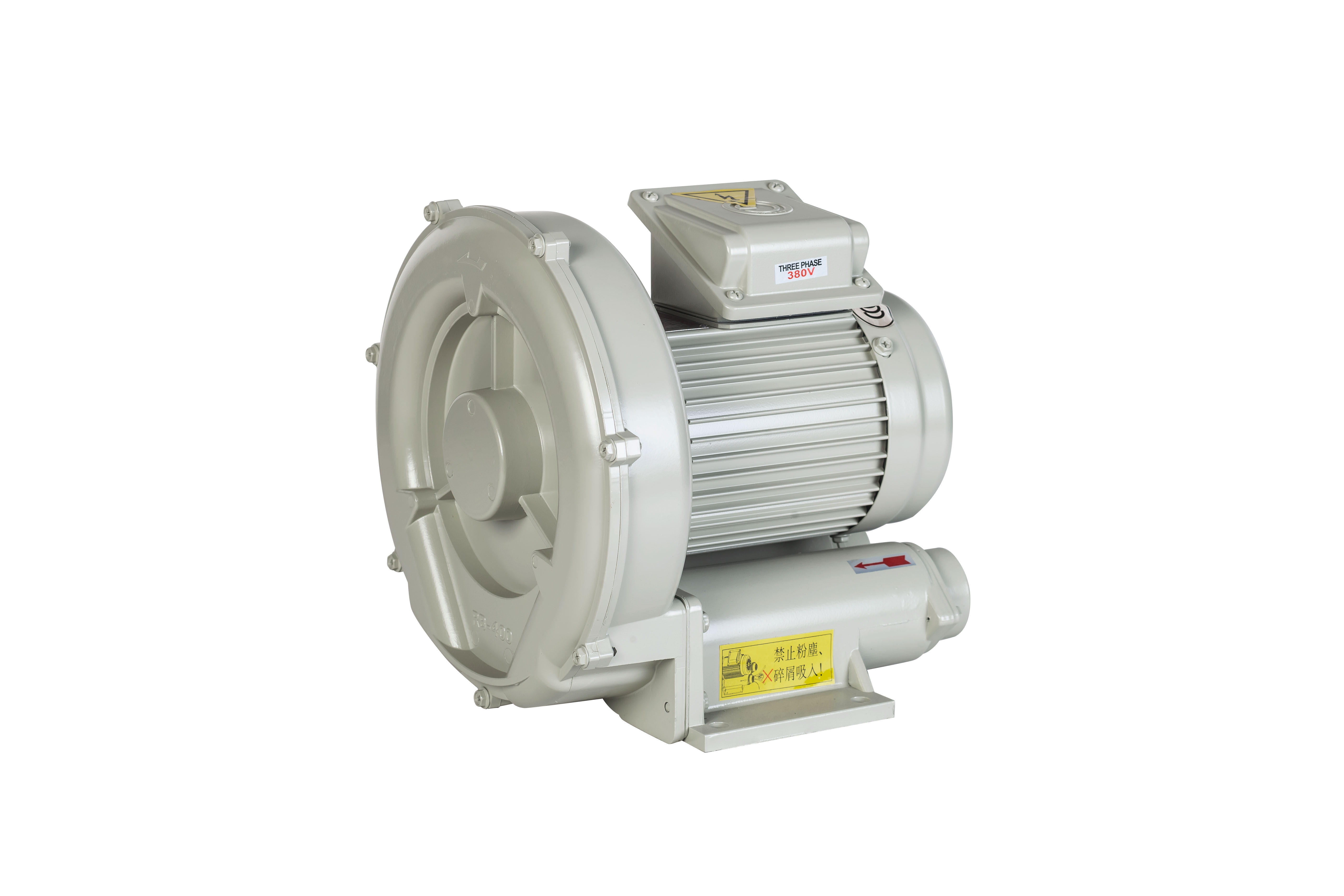 歐冠高壓風機RB-400(0.4KW)漩渦增氧曝氣渦輪鼓風機